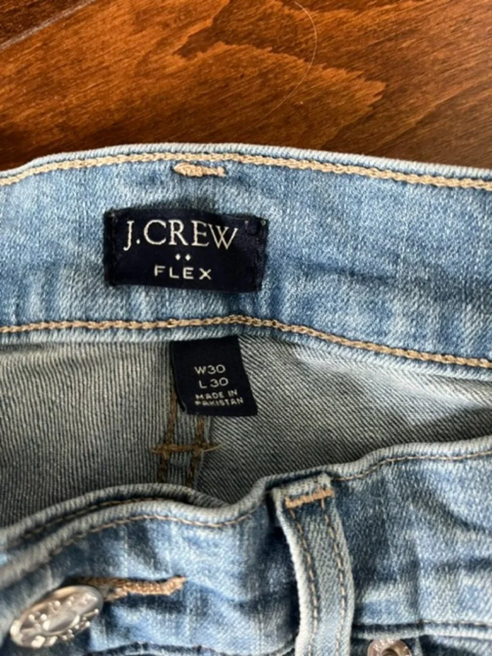 J Crew Slim Stretch Denim Jeans